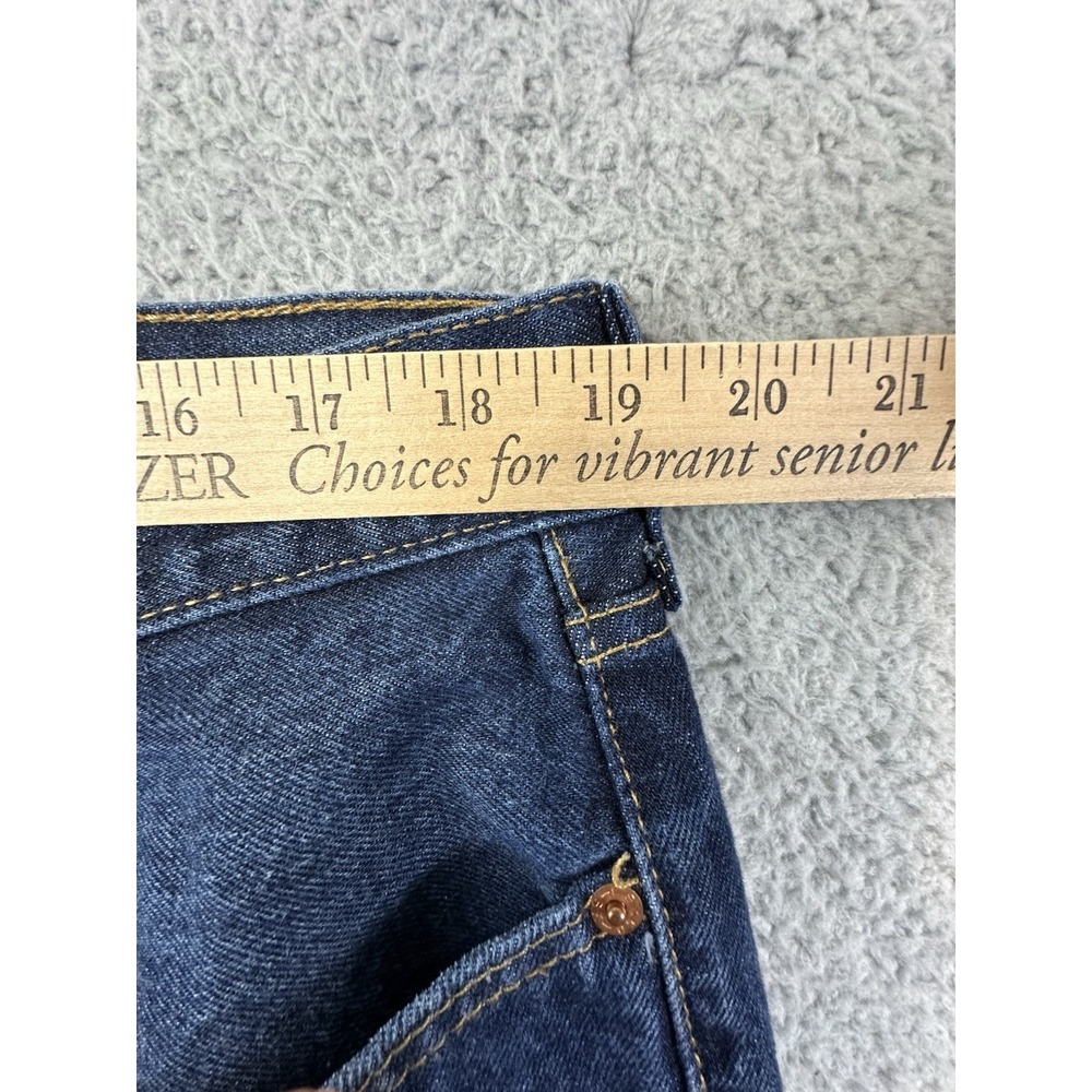 Levis 550 Jeans Mens 38x36 (Fits 38x31) Medium Wash Blue Relaxed Fit - Picture 9 of 13